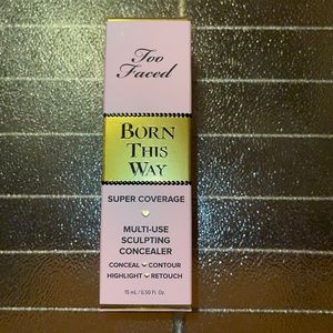 Too Faced Born This Way concealer (Shade: Cream Puff)
